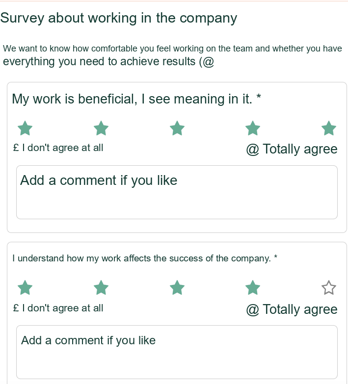 Company Survey