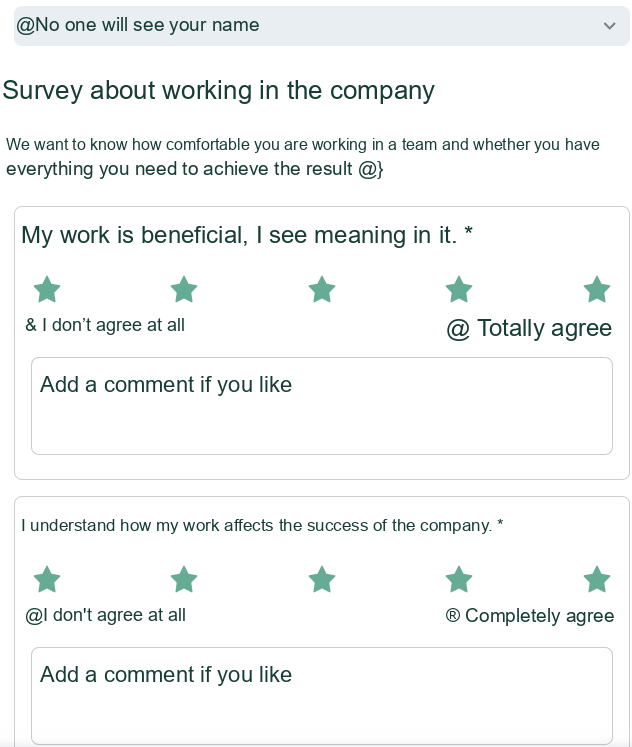 Employee Survey Questions