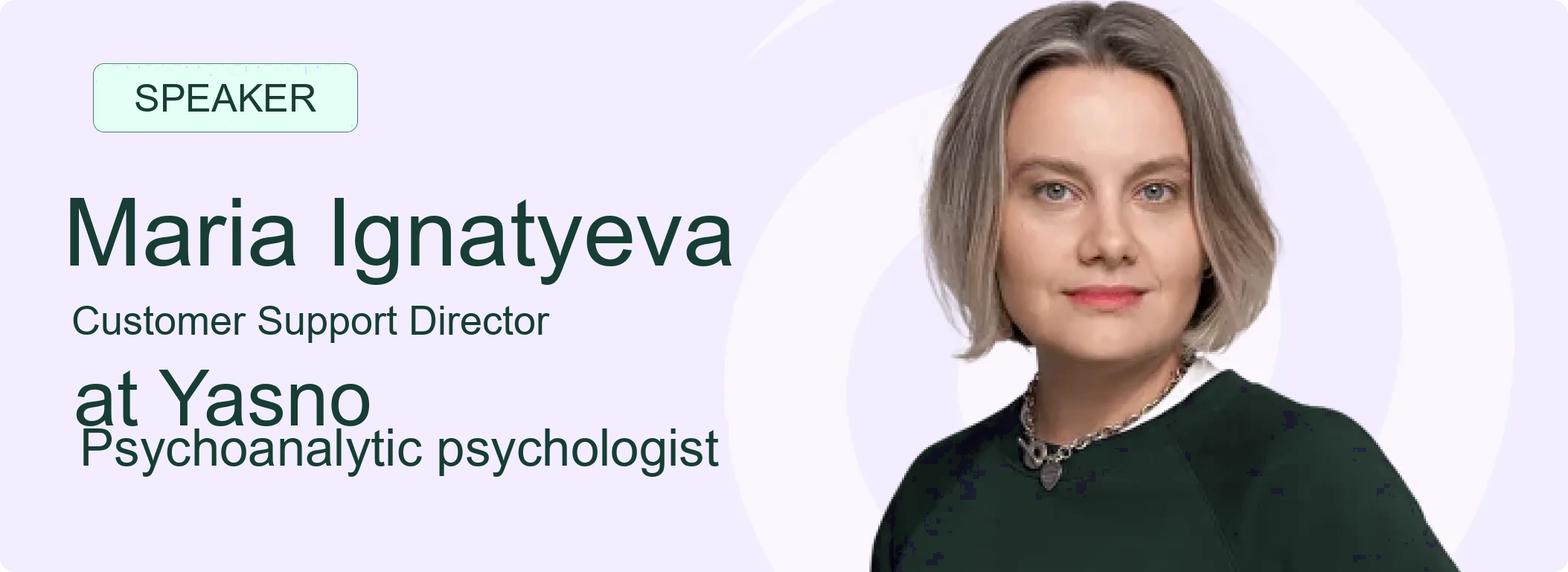 Maria Ignatieva Speaker Profile