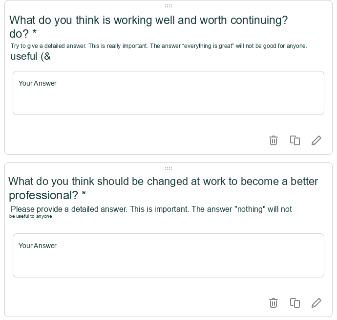 Open-Ended Assessment Questions