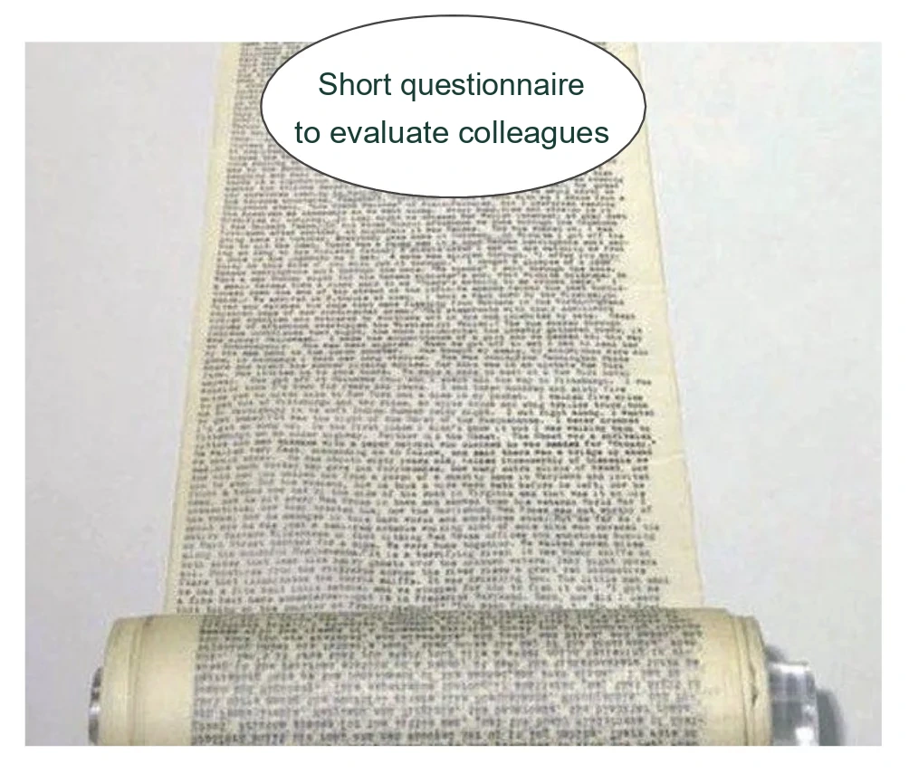 Performance Review Document Meme